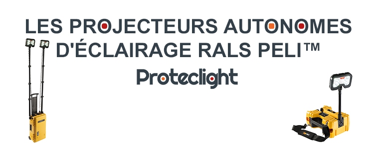 Les projecteurs autonomes d'éclairage RALS Peli™