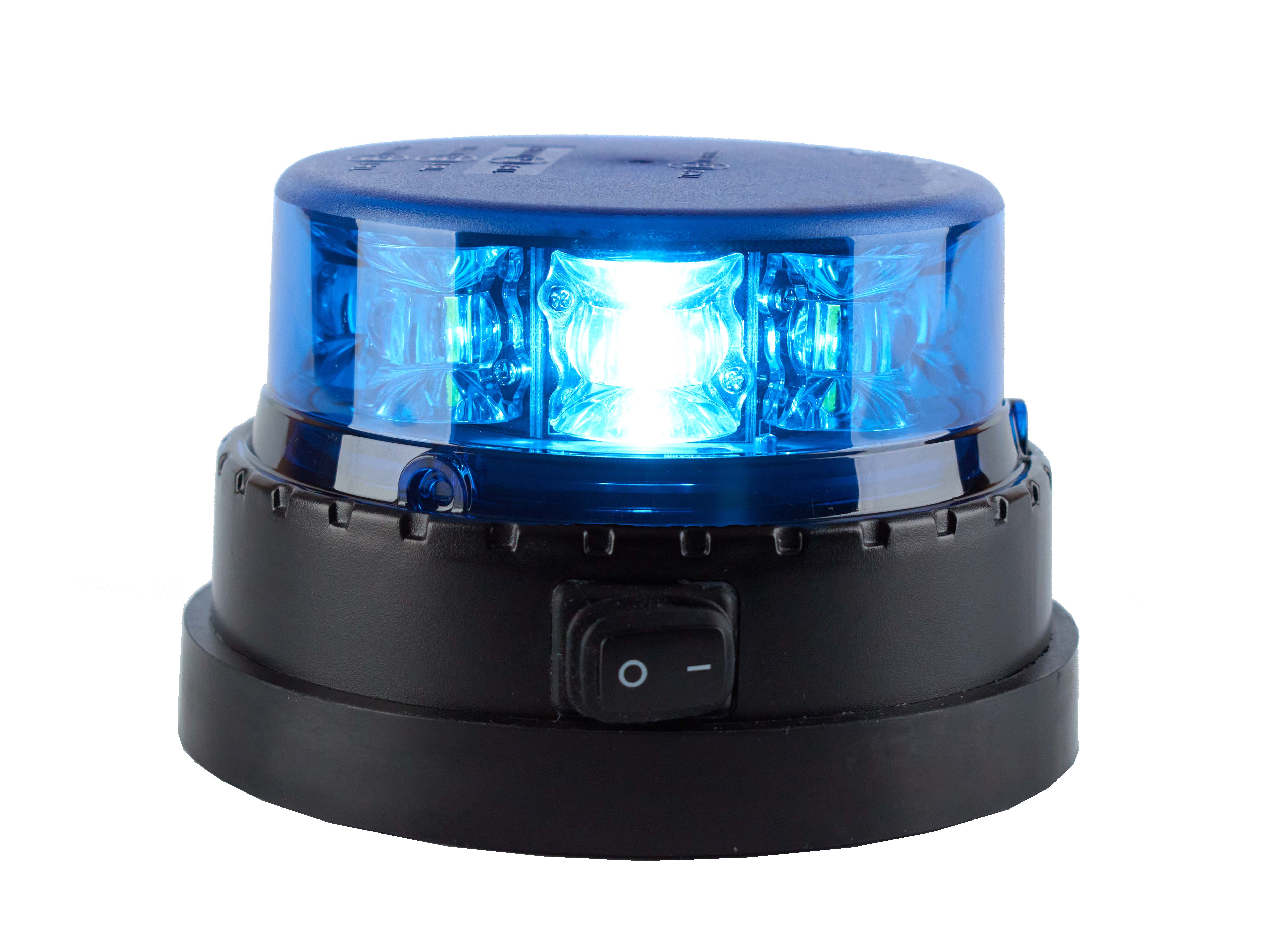 GYROPHARE DE POLICE (Lumière bleue et son)