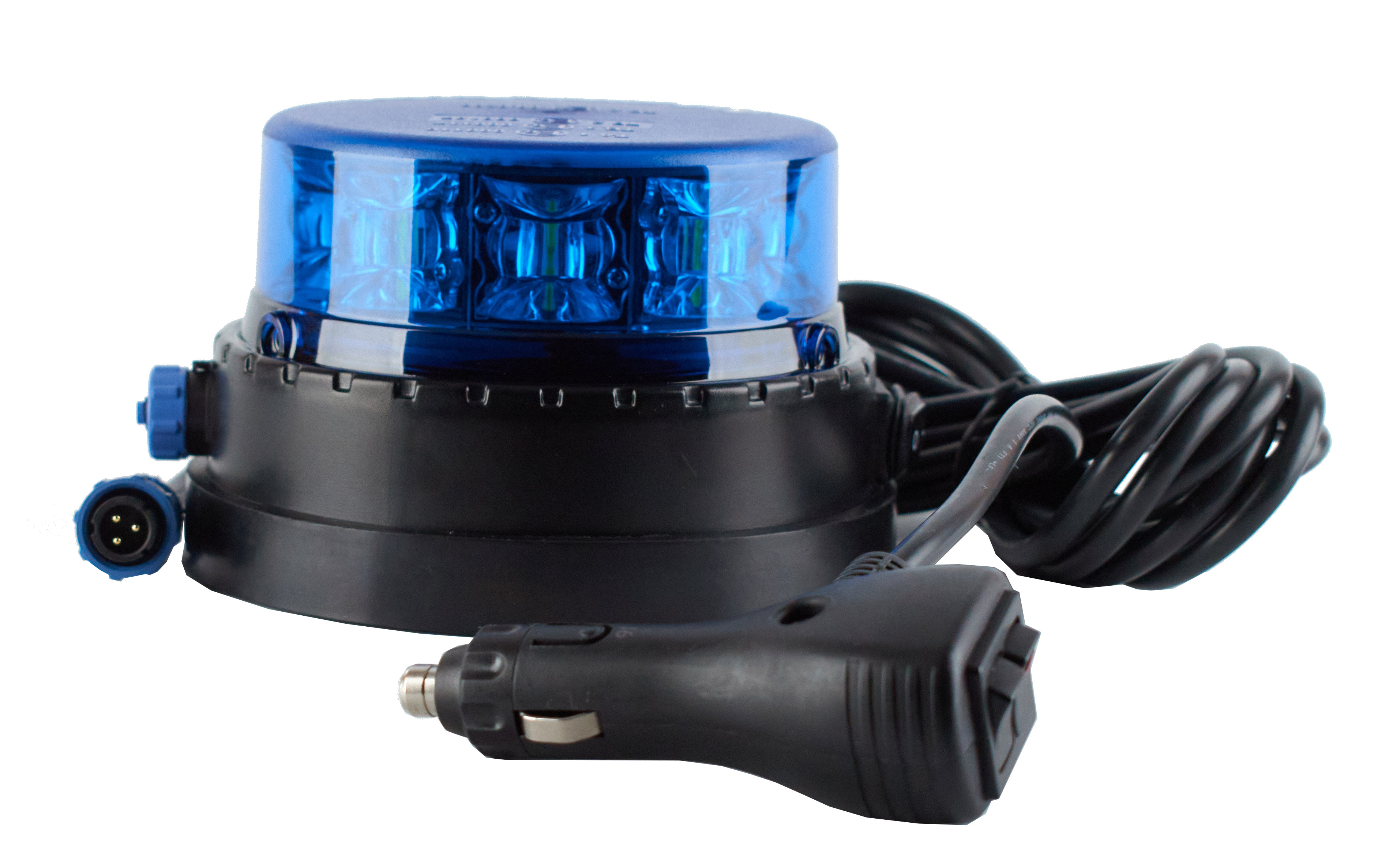 Gyrophare 12/24V Flash LED - Flexible Bleu - Labarriere SAS