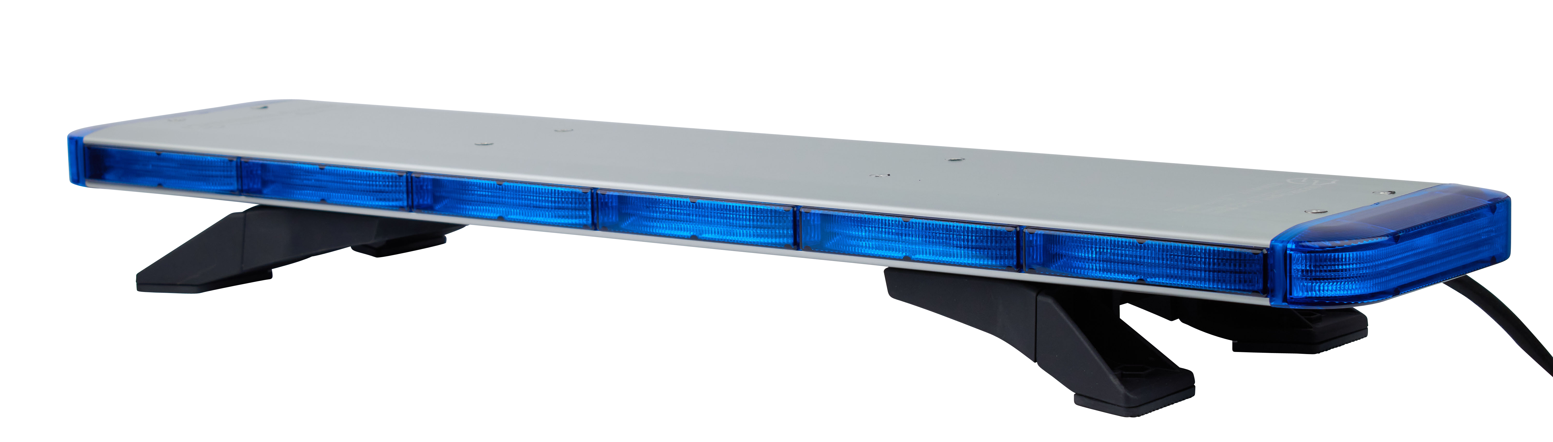 Rampe LegiFit 60cm - Leds Bleues/Capot Bleu - CD Signalisation